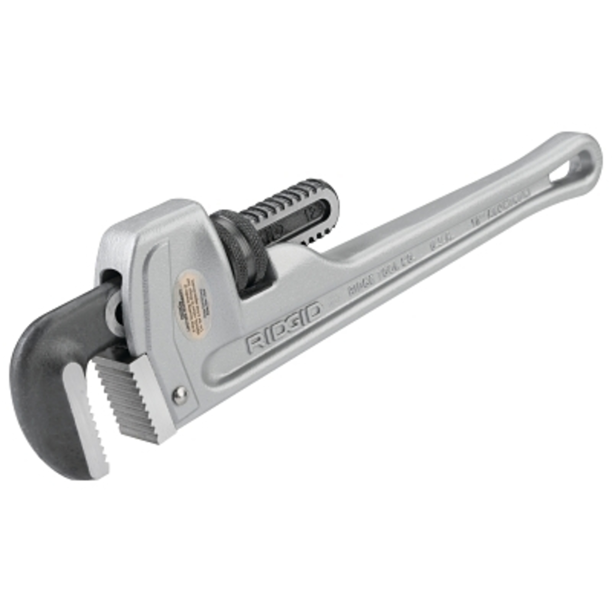 Ridgid Aluminum Straight Pipe Wrench — 12in., 40% Lighter, Model# 632-47057
